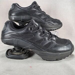 Zcoil Freedom Sneakers Men Size 8.5 Women Size 10 Black Comfort Walking Shoe